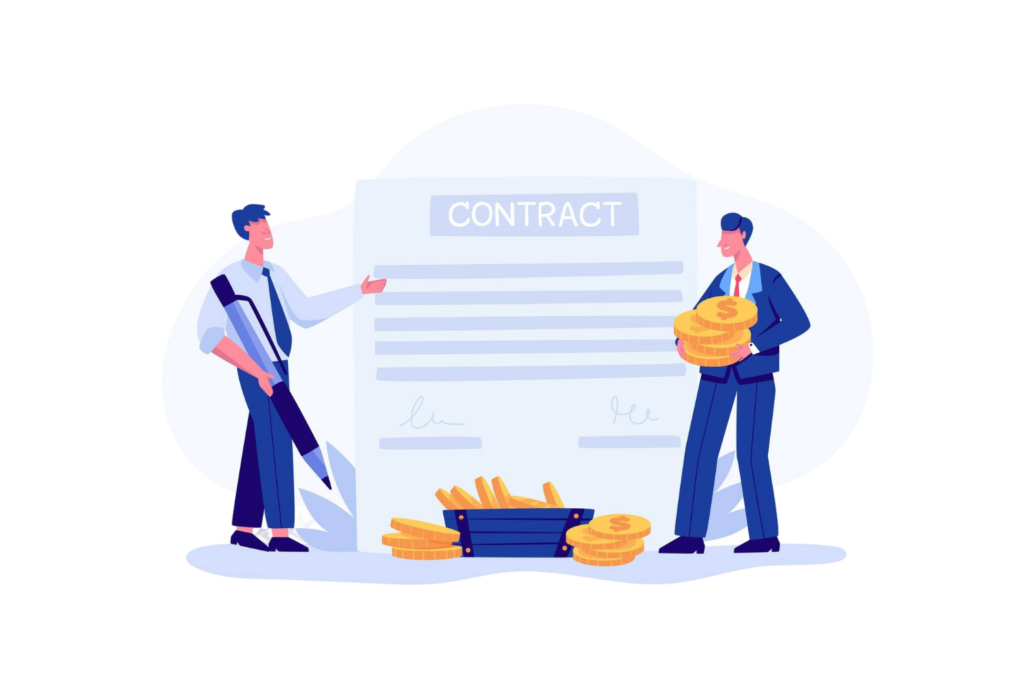 Contract signing software