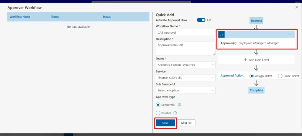 helpdesk workflow