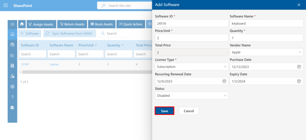 software asset managements