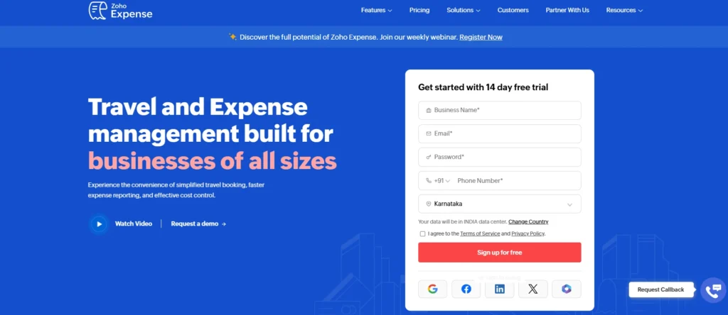expense management for startups